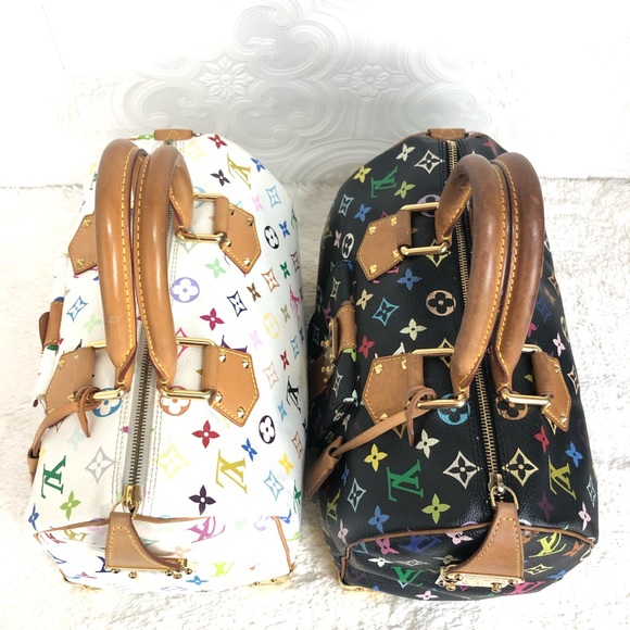 🌸SOLD🌸💯%Auth 2 Speedy 30 Multicolor Monogram - Picture 5 of 7